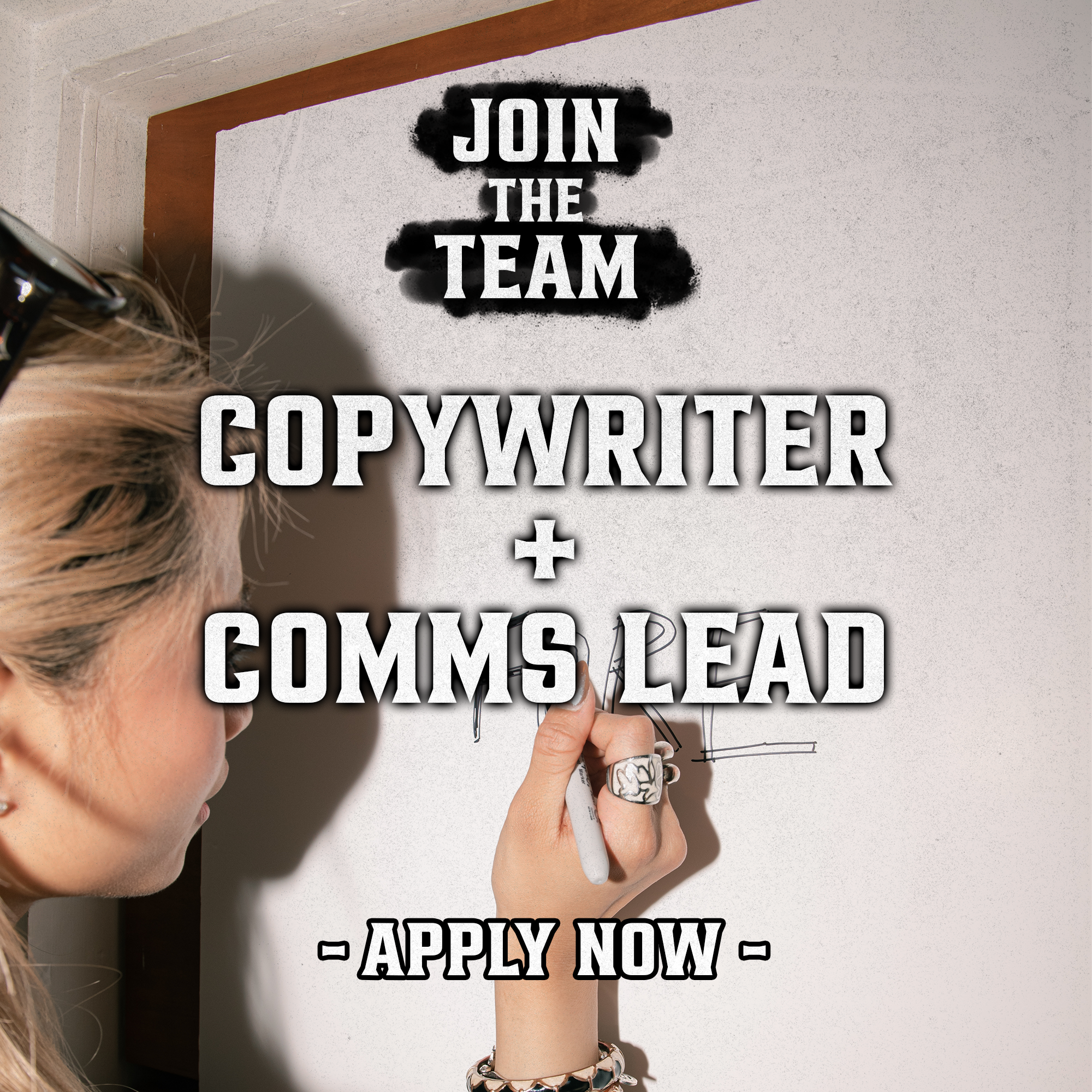 Hiring: Copywriter & Communications Lead