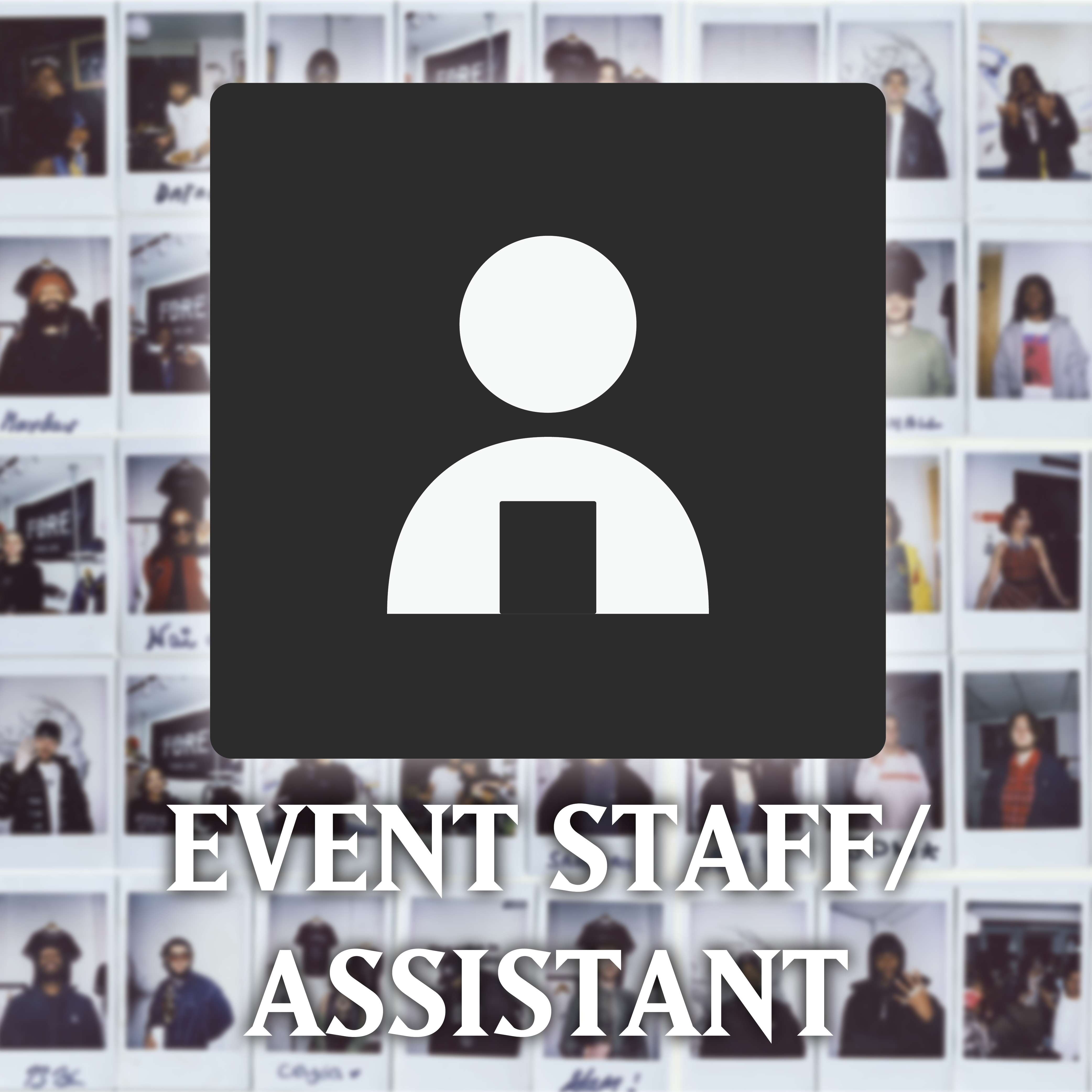 Hiring: Event Staff/Assistant