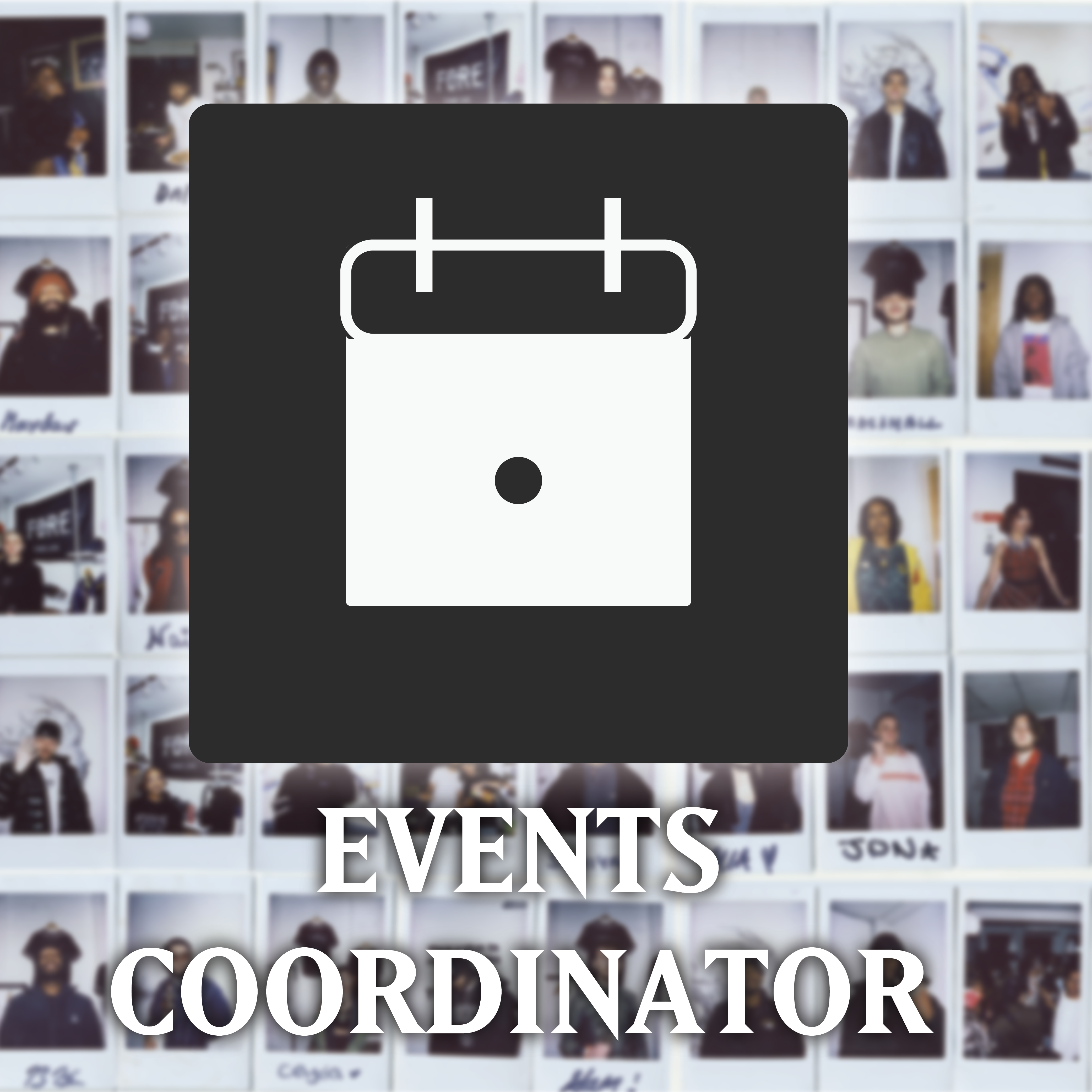 Hiring: Events Coordinator