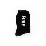 FORE Athletic Socks - Black